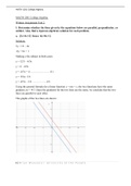 MATH 1201 Written Assignment Unit 2