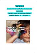 Test  Bank For Abnormal Child and Adolescent Psychology 9th Edition By Allen C. Israel, Jennifer Weil Malatras, Rita Wicks-Nelson, All 1-15 Chapters Covered ,Latest Edition ISBN:9780367252632