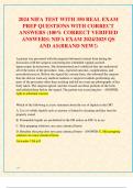 2024 NIFA TEST WITH 350 REAL EXAM  PREP QUESTIONS WITH CORRECT  ANSWERS (100% CORRECT VERIFIED  ANSWERS) NIFA EXAM 2024/2025 QS  AND AS(BRAND NEW!)