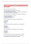 WGU C702 FINAL EXAM LATEST  REAL EXAM QUESTIONS AND CORRECT ANSWERS / WGU C702 EXAM 200 EXAM QUESTIONS AND ANSWERS