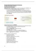 Summary Strategic Marketing Management