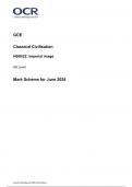 OCR GCE  Classical Civilisation H008/22: Imperial image AS Level Mark Scheme for June 2024