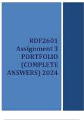 Exam (elaborations)  Resource Development in Foundation Phase  (RDF2601)  Resources in Education