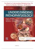 Test Bank for Understanding Pathophysiology 7th Edition by Huether, McCance, and Brashers