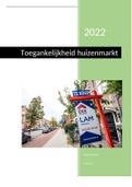 Presentatie Bedrijfseconomie Huizenmarkt 