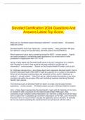   Devoted Certification 2024 Questions And Answers Latest Top Score.