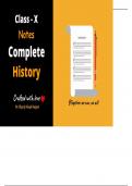 HISTORY NOTES CLASS 10 FULL EXPLANATION