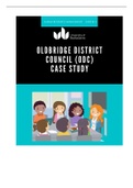 The case study of The Oldbridge District Council (ODC)