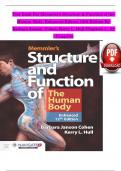 Test Bank for Memmlers Structure and Function of the Human Body 12th Edition by Cohen | Complete Guide A+