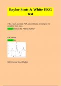 Baylor Scott & White EKG test updated version.