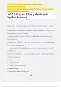 ACC 241 exam 2 Study Guide with Verified Answers