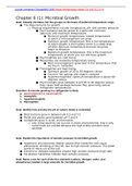 Loyola University ChicagoBIO 209Clinical Microbiology Notes Ch. 6-8,10,13,14 latest