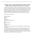 (Answered) Assignment 2 Week 10 : National Organization Of Nurse Practitioner Faculties (NONPF) Competencies/NRNP 6675: PMHNP Care Across The Lifespan II.