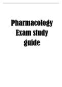 Pharmacology Exam study guide 2022