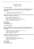 NR 601 Midterm Exam Study Guide Weeks 1-4 content