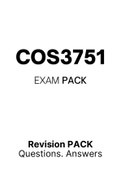 COS3751 - EXAM PACK (2022)