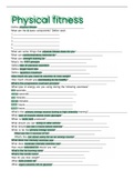 nutrition review sheet - chapter 11 (nutrition and fitness)