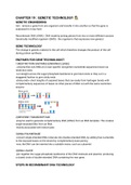 cie alevel biology chapter 19 genetic technology 