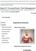 Focused Exam: Pain Management | Completed | Shadow Health - Mr Tanner Bailey 29 year old transgender male