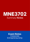 MNE3702 - Summarised NOtes