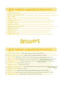 A&P 1 review sheet - cranial nerves