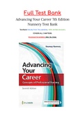 Advancing Your Career 7th Edition Nunnery Test Bank