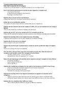 Transition Metals Model Answers