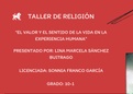 Apuntes de clase Religión 