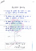 Chapter 7 Summary Notes  Part 1 of Co-ordinate of Geometry