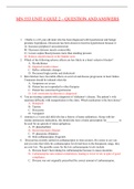 MN 553 UNIT 8 QUIZ 2 – QUESTION AND ANSWERS.