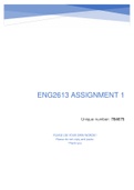 ENG2613 ASSIGNMENT 1 