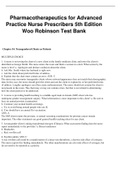 Pharmacotherapeutics for Advanced Practice Nurse Prescribers 5th Edition Woo Robinson Test Bank Chapter 54. Transgendered Clients as Patients 