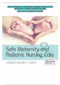 SAFE MATERNITY & PEDIATRIC NURSING CARE SECOND EDITION BY LUANNE LINNARD-PALMER  CHAPTER 1-38|COMPLETE GUIDE