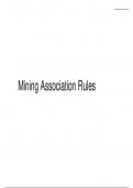 Mastering Association Rules: Unlocking Insights in Data Mining