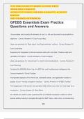 GFEBS Essentials Exam Practice Questions and Answers