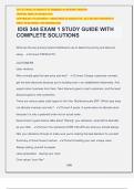 IDIS 344 EXAM 1 STUDY GUIDE WITH COMPLETE SOLUTIONS