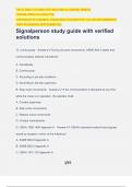 Signalperson study guide with verified solutions