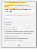 TCOLE Exam Questions and Answers | 100% Pass