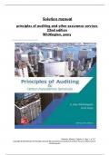 Solution manual  principles of auditing and other assurance services  22nd edition  Whittington, pany 