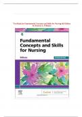 Test Bank for Fundamental Concepts and Skills for Nursing 6th Edition by Patricia A. Williams||ultimate guide 100% verified