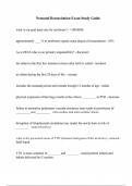 Neonatal Resuscitation Exam Study Guide