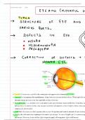 Class 10 notes NCERT physics- EYE AND COLOURFUL WORLD