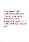 REAL ASVAB TEST !!! ACCURATE CURRENTLY TESTING REAL EXAM QUESTIONS WITH DETAILED ANSWERS | A+ GRADE ASSURED // BRAND NEW