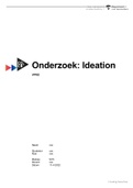 Onderzoek Ideation (M15) Verslag VPRO (Cijfer 7,4)