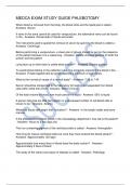 MEDCA EXAM STUDY GUIDE PHLEBOTOMY