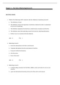Basic Marketing Research, Churchill - Exam Preparation Test Bank (Downloadable Doc)