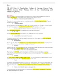 NR 602 QUESTIONS QUIZ 2, Week 3 Quiz, Week 5,6,7 Possible Questions, Chamberlain College of Nursing , NR602 : Primary Care of the Childbearing and Childrearing Family