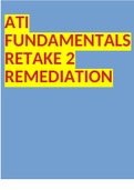 ATI FUNDAMENTALS RETAKE 2 REMEDIATION