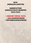 NCOI Juridische Vaardigden 2022: een geslaagde moduleopdracht, de boeksamenvatting én een tentamen samenvatting