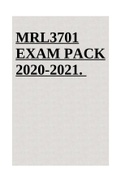 MRL3701 Insolvency Law SUMMARY NOTES WITH QUESTIONS, LATEST SUMMARY NOTES & LATEST EXAM PACK 2020-2021.